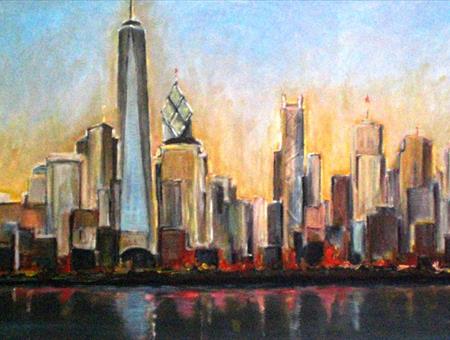 L'Artista Piemontese RINAUDO ospite a NEW YORK.